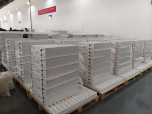 แบตเตอรี่แบบแร็ค 51.2V 200Ah ความจุ 10.24 กิโลวัตต์ชั่วโมง แบบเรียงซ้อนได้ ลิเธียม พร้อมระบบ Smart BMS รองรับ RS485 51.2V200Ah - Product Image 1