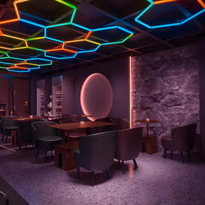 Luz de lavado de coches que cambia de varios colores RGB, luz de detalle de inspección de <span class=keywords><strong>taller</strong></span> de lavado de coches de forma personalizada para uso en garaje - Product Image 1