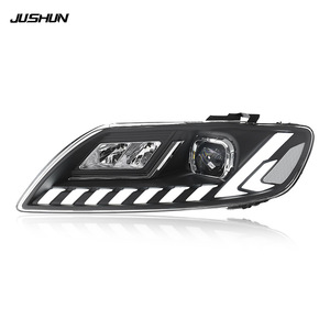 Ensemble de phares Jushun Audi Q7 2006-2015, LED dynamiques, clignotants séquentiels, lentille laser - Product Image 4