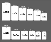 Étiquettes suspendues en papier personnalisées avec cordon double couche, écologiques, design gratuit