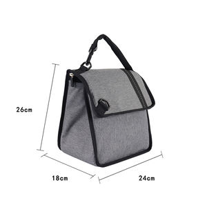 Sac isotherme portable de plage avec logo personnalisé, sacs de livraison alimentaire isolés, sacs à lunch imperméables et écologiques - Product Image 2
