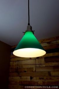 7 "đường kính màu xanh lá cây vỏ Opal hình nón thủy tinh đèn bóng râm cho đèn Mặt dây đèn bảng ánh sáng màu xanh lá cây đèn Bìa - Product Image 3