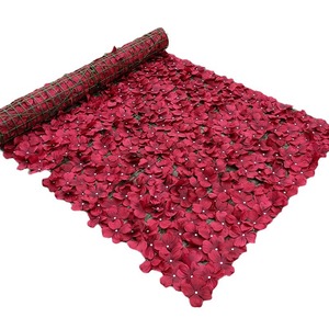 Mô Phỏng Ngoài Trời Tường Trang Trí Nội Thất Nhựa Hoa Màu Xanh Lá Cây Lá Hàng Rào UV-Chứng Nhận Cỏ Loại Ban Công Lan can Ngăn Chặn Đẹp - Product Image 5