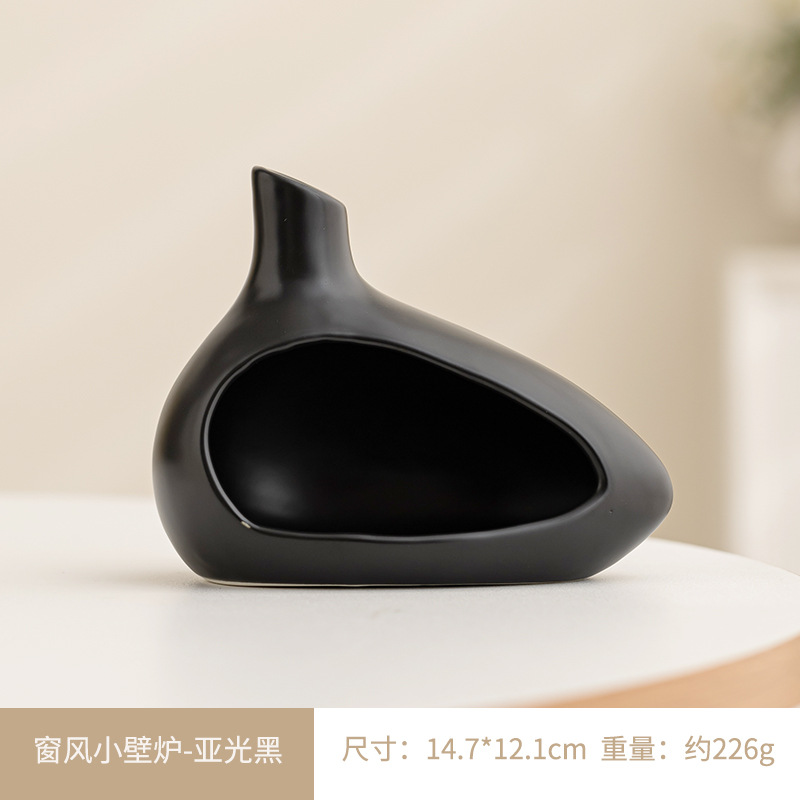 Window aromatherapy plate-matted black