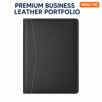 Fournitures de bureau en gros – Blocs-notes en cuir PU personnalisés format A4 pour entreprises