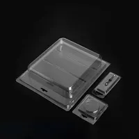 工場カスタムおもちゃ透明プラスチックブリスターダブルクラムシェルボックス包装