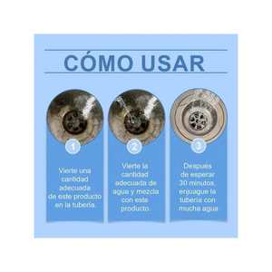 Déboucheur de canalisations Blue Zoo, liquide 1000 ml, puissant nettoyant pour canalisations - Product Image 5