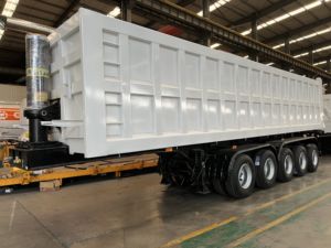 Semirremolque de volteo lateral de 40 toneladas, 3 ejes, precio de fábrica - Product Image 2