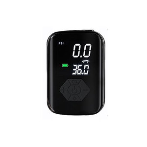 Wireless Handheld Digital Tire <b>Pump</b> Dual Screen 008A Single Cylinder Portable Electric Inflator For Cars Home Use - Product Image 1