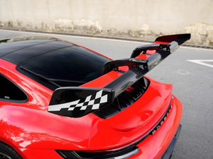 911 992 Carrera amélioré GT3RS Style aileron arrière sec en Fiber de carbone aileron arrière pour Porsche 911 992 aileron arrière décoratif - Product Image 6