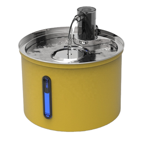 Tempat Makan Hewan Peliharaan Portabel Ramah Lingkungan Berkualitas Tinggi Warna Hitam untuk Kucing & Anjing, Air Mancur Pintar dari Baja Tahan Karat dengan Sistem Filtrasi - Product Image 3