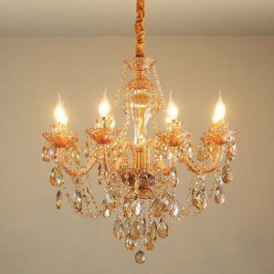 Lustre en cristal K9 au design moderne, luminaire décoratif d'intérieur, idéal pour un salon, une chambre à coucher, un hôtel, un éclairage Commercial - Product Image 2