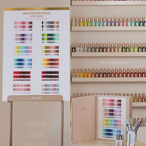 LADAI Set di 160 Colori Smalto per Unghie LED UV Professionale, Gel UV di Lusso Tre-Free per Salone di Bellezza - Product Image 1