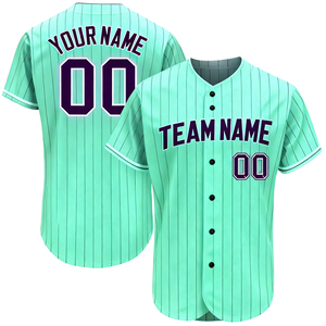 Camiseta de Béisbol Personalizada de Alta Calidad para Clubes Deportivos, Color Verde, Sublimada, Personalizada, Estilo Toronto - Product Image 1
