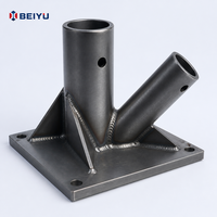 Fabrication sur mesure de pièces industrielles en tôle par soudage de tubes et de plaques, avec découpe laser et pliage, pièces OEM/ODM