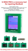 Assistant de données ROM Sofix U-BOS2 Pro pour MacBook 2008-2024 avec puce de la série M, outil de lecture-écriture pour l'élimination de la verrouillage EFI/Firmware/CODE PIN