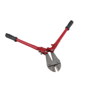 Cizallas de alambre de aleación rojas de 450 mm con hoja de acero al carbono, cizalla manual de grado industrial para cortar barras de refuerzo y trabajos pesados - Product Image 4