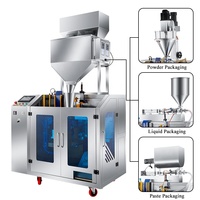 Machine d'emballage horizontale automatique pour poudre de sucre, granulés, café en grains, sachets à fermeture éclair, aliments, graines et sachets préformés