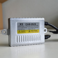 Nuevo balasto X5 Canbus 12V/24V lámpara de xenón para coche decodificación EMC 6000K lámpara de advertencia de Color accesorio de balasto decodificador de liberación de falla