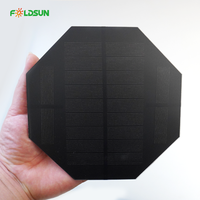 Panneau solaire PERC PET Foldsun sur mesure, prix usine, forme non standard, haute efficacité 22,4 %, haute puissance, petit module solaire CE