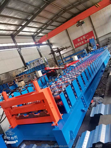 Giá rẻ Roof tấm Máy Làm chi phí thường vụ đường may kim loại lợp máy để bán - Product Image 5