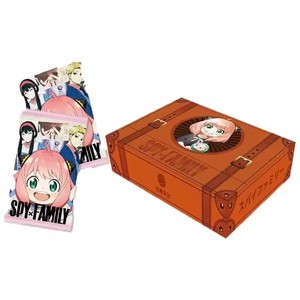 KAYOU Spyคอลเลกชันครอบครัวการ์ดSsr Ur Bao Xiao Ania Lloyd <span class=keywords><strong>Anya</strong></span> Yorปลอมเกมการ์ดอะนิเมะอุปกรณ์ต่อพ่วงการ์ดBoosterกล่อง - Product Image 6