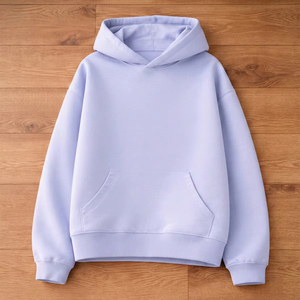 <b>Personalized</b> Logo 3D Puff Printing Cotton Hoodies Mens Heavyweight Fleece Fabric Unisex Oversized Pullover Casual Streetwear - Product Image 1