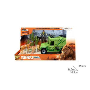 Modelos <span class=keywords><strong>de</strong></span> Animales, Juguete <span class=keywords><strong>de</strong></span> Guepardo, León, Cría <span class=keywords><strong>de</strong></span> Antílope, Accesorios para Escenas <span class=keywords><strong>de</strong></span> la Selva, Juego <span class=keywords><strong>de</strong></span> Rescate <span class=keywords><strong>de</strong></span> Animales Salvajes para Niños con Vehículo <span class=keywords><strong>de</strong></span> Rescate - Product Image 3