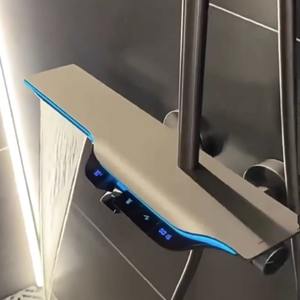 Vente en gros Ensemble de <span class=keywords><strong>douche</strong></span> thermostatique <span class=keywords><strong>LED</strong></span> à effet de pluie en or brossé, jet de <span class=keywords><strong>douche</strong></span> à jet doux de qualité pour massage aérien, livraison ponctuelle - Product Image 5