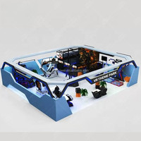 Entretenimiento Business VR Equipment 9d VR Simulador de cine virtual Diseño de parque temático
