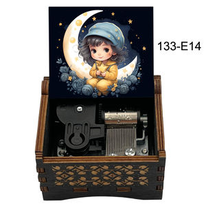 | Versiones de cuerda y manivela Caja de música <span class=keywords><strong>Brahms</strong></span> <span class=keywords><strong>Lullaby</strong></span> el regalo perfecto para niños - Product Image 5