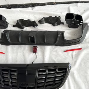 Kit carrozzeria auto per Mercedes Benz <span class=keywords><strong>S</strong></span> <span class=keywords><strong>Class</strong></span> W222 S63 S65 aggiornamento al reggiseno-Bus B700 includono labbro anteriore e diffusore posteriore - Product Image 6