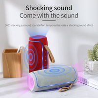 TG287BT Speaker Outdoor 5.1 dengan Output 10W, Panggilan Telepon Hands-free, Baterai Terpasang & Prompt Suara dengan Kartu Insert