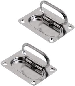 Poignée de levage encastrée à ressort en acier inoxydable 304 FOYO pour trappe de pont de <span class=keywords><strong>bateau</strong></span> marin et armoire - Product Image 2