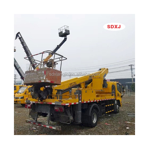 Camión de mantenimiento de gran altitud usado con elevación aérea Camión de <span class=keywords><strong>plataforma</strong></span> de <span class=keywords><strong>segunda</strong></span> <span class=keywords><strong>mano</strong></span> 18m 22m a la venta - Product Image 3