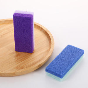 <span class=keywords><strong>Pierre</strong></span> <span class=keywords><strong>ponce</strong></span> double face pour le gommage des pieds, brosse à pieds, bol de pédicure et éliminateur de callosités pour les soins personnels - Product Image 6