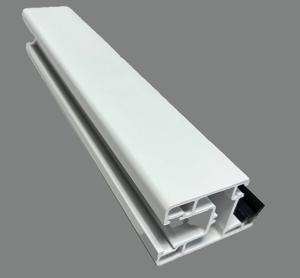 Profilés Upvc Design moderne Efficacité énergétique Profilés de portes coulissantes en plastique Fenêtres et portes Matériaux de construction - Product Image 4