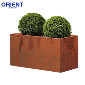 Jardinera Metálica, Diseño Personalizado Disponible, Maceta Cuadrada, Jardinera de Aleación de Aluminio Impermeable - Product Image 2