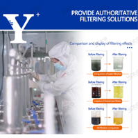 Filtre auto-nettoyant en acier inoxydable avec grattoir externe pour la filtration de l'huile thermique haute température pour le diesel et le kérosène