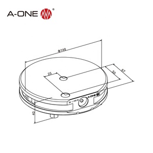 Placa de Centrado Automático para Cambiador de Herramientas CNC de Acero Inoxidable Erowa ER-115379, <span class=keywords><strong>148</strong></span> Paletas, Accesorios para Máquinas Herramienta - Product Image 5