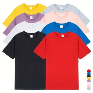 T-shirt personnalisé de haute qualité, poids lourd 240 g/m², t-shirts vierges surdimensionnés, impression graphique personnalisée, t-shirt en coton pour homme - Product Image 5