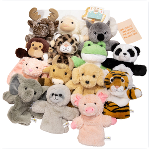 Marioneta de Mano Personalizada, Muñeco de Peluche Personalizado a Partir de una Foto, Simulación de Animales del Bosque en Tela de Algodón - Product Image 1