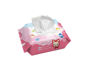 Lingettes nettoyantes humides écologiques en pur coton doux pour bébé Lingettes nettoyantes jetables pour bébé Ingrédients sûrs d'hygiène en gros - Product Image 4