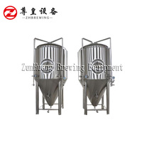 500L en acier inoxydable 304 veste fermenteur cuve de fermentation de bière Pour La brasserie de bière