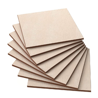 50 Pièces en Gros d'Ornements en Bois, Pièces Carrées d'Angle en Bois Brut de 1 Pouce pour Bricolage et Lettrage, Dropshipping