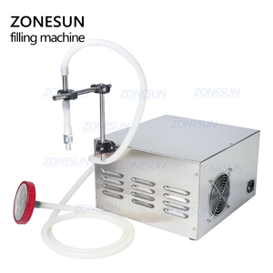 เครื่องบรรจุกึ่งอัตโนมัติ ZONESUN GZ-GFK17A สำหรับบรรจุน้ำยาซักผ้า น้ำมันปรุงอาหาร น้ำ น้ำผลไม้ นม และของเหลวอื่นๆ ลงในขวด - Product Image 6