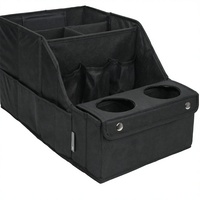 Organisateur multifonctionnel pour siège de voiture, sac de rangement portable avec compartiment et poche pour gobelet