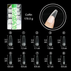 <span class=keywords><strong>Uñas</strong></span> <span class=keywords><strong>Postizas</strong></span> Francesas Transparentes con Logotipo Personalizado, <span class=keywords><strong>Uñas</strong></span> Artificiales <span class=keywords><strong>de</strong></span> Cobertura Completa, <span class=keywords><strong>Uñas</strong></span> <span class=keywords><strong>Postizas</strong></span> Tipo Ataúd - Product Image 3