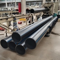Tuyau PE100 HDPE flexible résistant aux UV, haute pression, 280 mm, durée de vie de 50 ans, pour la distribution d'eau municipale en extérieur