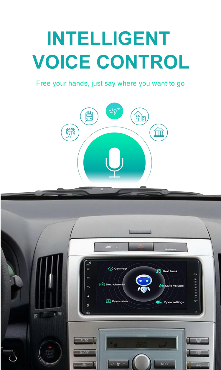 7 inch for Toyota Universal 2000-2020 Car DVD Player Android auto GPS Multimedia Radio